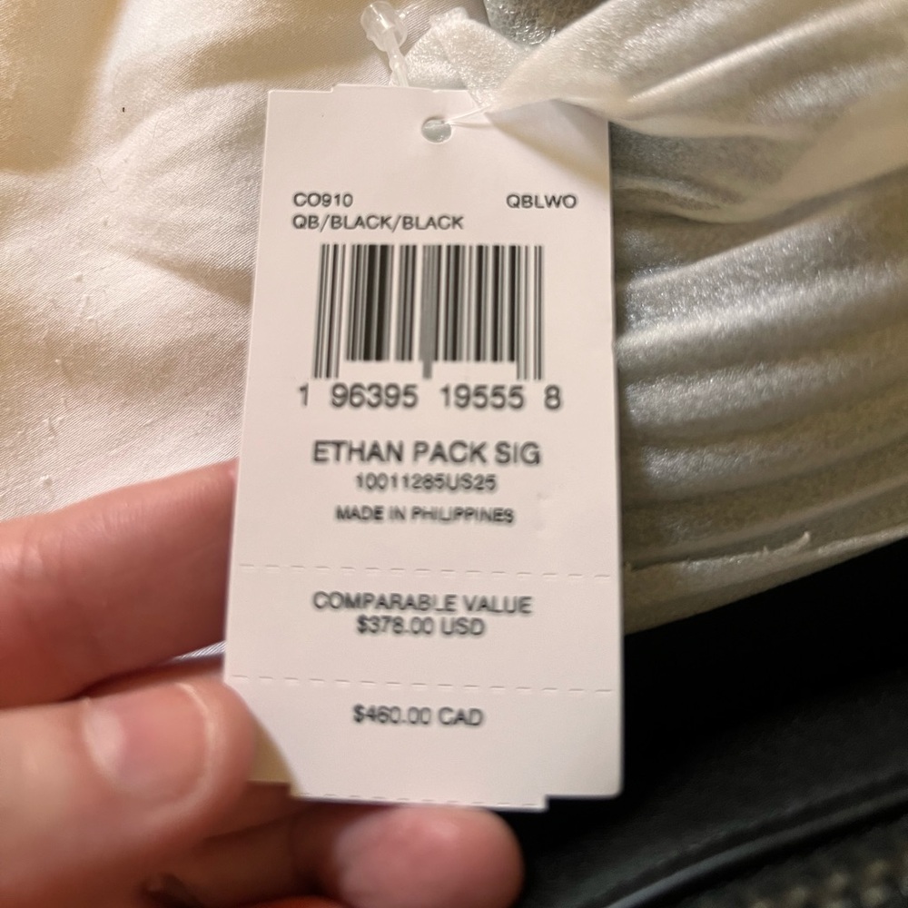 Coach Ethan crossbody/pack. NWT, Black - Picture 4 of 14